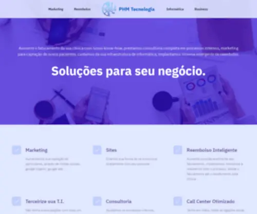 PHmtecnologia.com.br(Phm Tecnologia) Screenshot