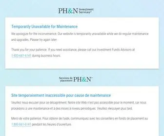 PHN.com(PH&N Investment Services) Screenshot