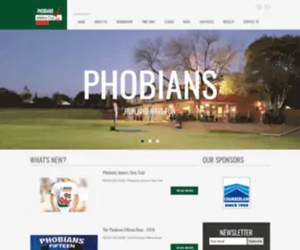 Phobians.co.za(Athletics Club) Screenshot