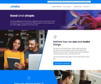 Phobio.com(Device Trade) Screenshot