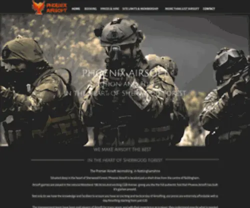 Phoenix-Airsoft.co.uk(Phoenix Airsoft) Screenshot