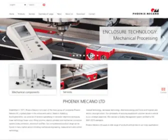 Phoenix-Mecano.co.uk(Phoenix Mecano) Screenshot