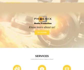 Phoenix-MP.com(Phoenix Media Production) Screenshot