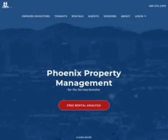 Phoenix-Propertymanagement.net(Phoenix Property Management and Property Managers) Screenshot