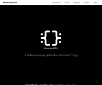 Phoenix-Rtos.com(Phoenix Systems) Screenshot