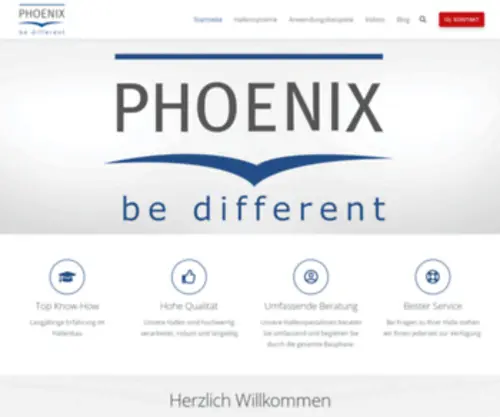 Phoenix.gmbh(PHOENIX Hallensysteme) Screenshot