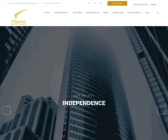 Phoenixafricaholding.com(PHOENIX CAPITAL MANAGEMENT) Screenshot