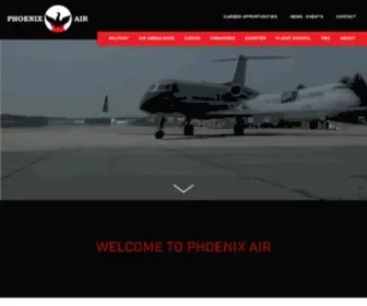 Phoenixair.com(Enter the World of Phoenix Air) Screenshot