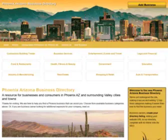 Phoenixarizonabusinessdirectory.com(Phoenix Arizona Business Directory) Screenshot