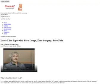 Phoenixazlaserlikelipo.com(Non-Invasive Laser-Like Lipo Weight Loss) Screenshot