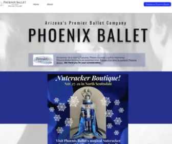 Phoenixballet.org(Mysite) Screenshot