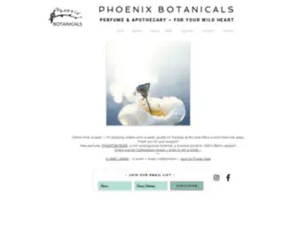 Phoenixbotanicals.com(HOME) Screenshot