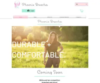 Phoenixbreeches.com(Equestrian Wear) Screenshot