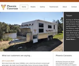 Phoenixcaravans.com.au(Phoenix Caravans) Screenshot