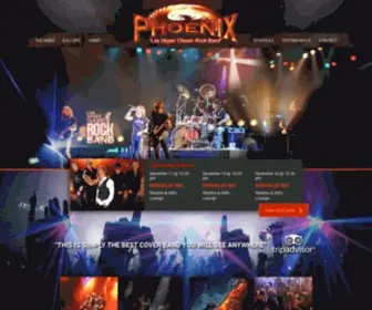 Phoenixclassicrockband.com(Phoenix) Screenshot