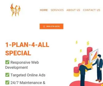 Phoenixcorpadvertising.com(Phoenix Corp) Screenshot