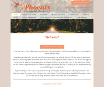 Phoenixcounselingservices.net(Phoenix Counseling) Screenshot