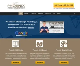 Phoenixcreativemedia.com(Best Phoenix Web Design Company) Screenshot