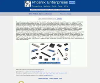 Phoenixent.com(Phoenix Enterprises) Screenshot