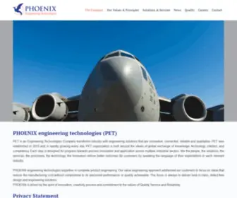 Phoenixetech.com(Phoenix Engineering Technologies) Screenshot