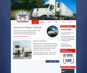 Phoenixfl.com(Phoenix Industries) Screenshot