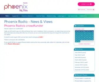 Phoenixfm.co.uk(Phoenix 96.7fm) Screenshot