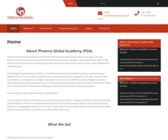 PhoenixGlobalacademy.com(Phoenix Global Academy) Screenshot