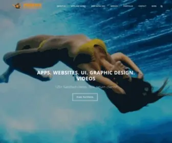 Phoenixgmn.com(Award Winning Mobile Apps and website design agency) Screenshot