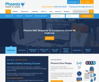 Phoenixhsc.co.uk(NEBOSH, IOSH & NVQ Training Courses) Screenshot