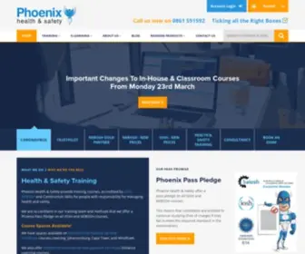 Phoenixhsc.co.za(NEBOSH, IOSH & NVQ Training Courses) Screenshot