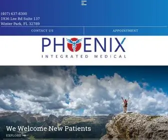 Phoeniximc.com(Medical Clinic in Winter Park) Screenshot