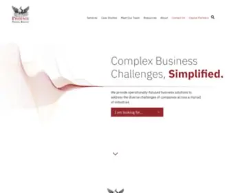 Phoenixmanagement.com(Phoenix Management Services) Screenshot