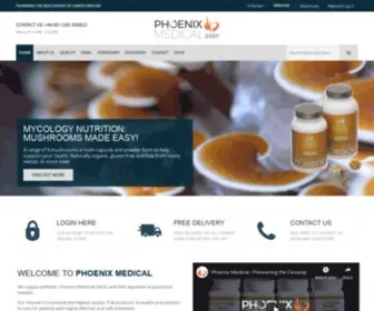 Phoenixmd.co.uk(Chinese Medicine Supplies) Screenshot