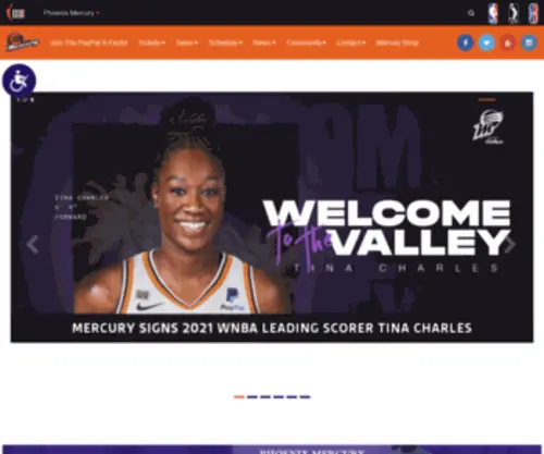 Phoenixmercury.com(Phoenix Mercury) Screenshot