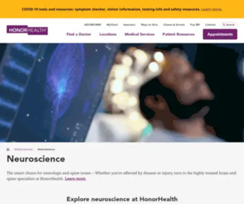 Phoenixneurology.com(Phoenixneurology) Screenshot