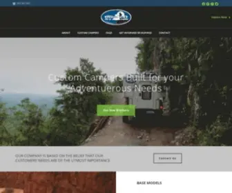 Phoenixpopup.com(Custom Truck Campers built to fit your Vehicles Make & Model) Screenshot