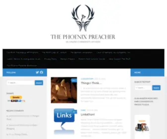 Phoenixpreacher.net(Phoenix Preacher) Screenshot