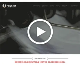 Phoenixprintinggroup.com(Phoenix Printing) Screenshot