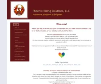 Phoenixrisingsolutions.org(Phoenix Rising Solutions) Screenshot