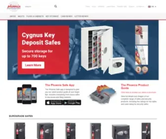 Phoenixsafe.co.uk(Phoenix Safe) Screenshot