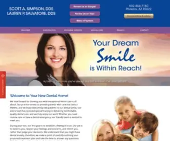 Phoenixsedationdentist.com(General, Family, Cosmetic Dentistry Phoenix) Screenshot