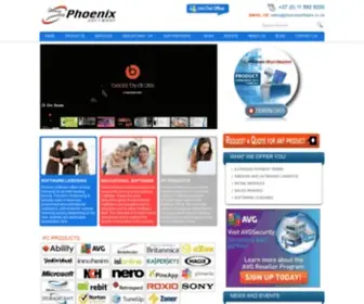 Phoenixsoftware.co.za(Phoenix Software) Screenshot
