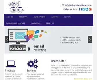 Phoenixsoftwares.in(Phoenix Advanced Softwares Pvt. Ltd) Screenshot