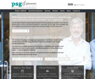 Phoenixsystemsgroup.com(Phoenix Systems Group (PSG)) Screenshot