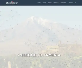 Phoenixtour.org(Phoenix Tour Armenia) Screenshot