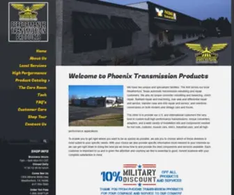 Phoenixtrans.com(Performance Transmission Products) Screenshot