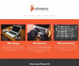 Phoenixws.co.uk(Phoenix Web Solutions) Screenshot