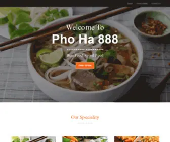 Phoha888Valencia.com(Pho Ha 888) Screenshot