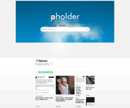 Pholder.com(Explore what makes the world talk) Screenshot
