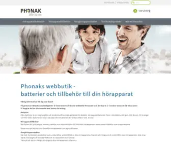 Phonak-Butik.se(Phonak Butik) Screenshot